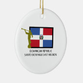 DOMINICANSE REPUBLIEK SANTO DOMINGO EAST MISSIE LD KERAMISCH ORNAMENT (Rechts)