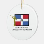 DOMINICANSE REPUBLIEK SANTO DOMINGO WEST MISSILDS KERAMISCH ORNAMENT (Links)