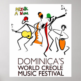 Dominica's WCMF-Poster Poster