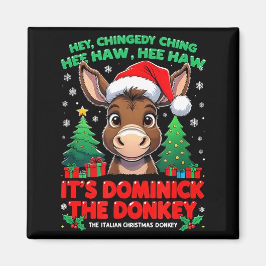 Dominick Cheer Mi Burrito Sabanero Mexican Christm Magneet (Voorkant)