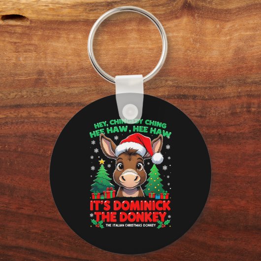 Dominick Cheer Mi Burrito Sabanero Mexican Christm Sleutelhanger (Voorkant)