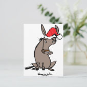 Dominick de Donkey Briefkaart (Staand voorkant)