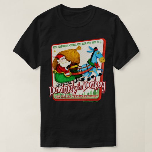 Dominick de Donkey T-shirt (Design voorkant)