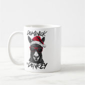 Dominick De Ezel Grappige Kerst Italiaanse Christu Koffiemok (Links)