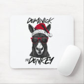 Dominick De Ezel Grappige Kerst Italiaanse Christu Muismat (Met muis)