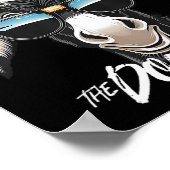 Dominick De Ezel Grappige Kerst Italiaanse Christu Poster (Hoek)