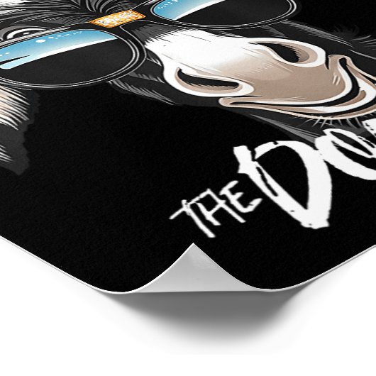 Dominick De Ezel Grappige Kerst Italiaanse Christu Poster (Hoek)