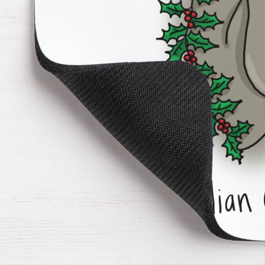 Dominick de Italiaanse kerstsleutel Muismat (Hoek)