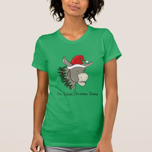 Dominick de Italiaanse kerstsleutel T-shirt (Voorkant)