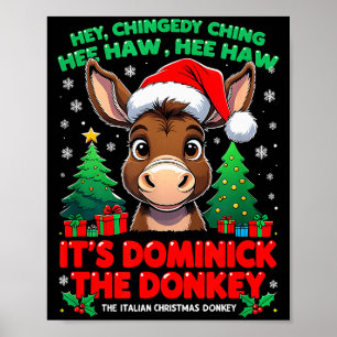 Dominick Donkey Cheer Mi Burrito Sabanero Mexicaan Poster