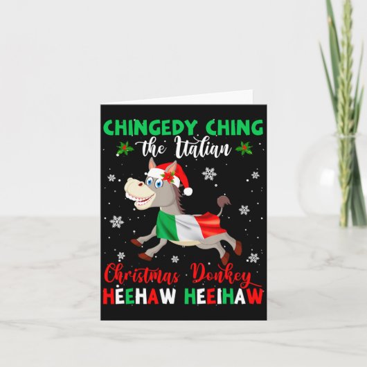 Dominick The Christmas Italian Chris Kaart (Voorkant)