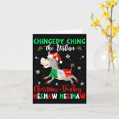 Dominick The Christmas Italian Chris Kaart (Gele Bloem)