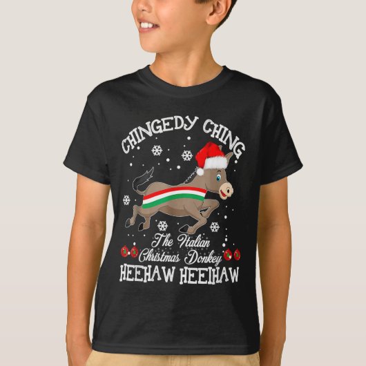 Dominick The Christmas Italian Chris  T-shirt (Voorkant)