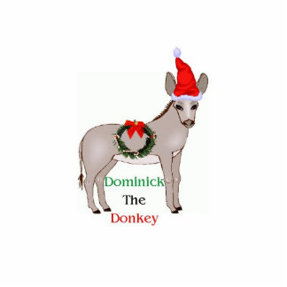 Dominick the Donkey Ornament Fotobeeldje Ornament