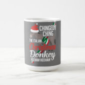 Dominick The Kerstman Donkey Italiaans kerstcadeau Koffiemok (Center)