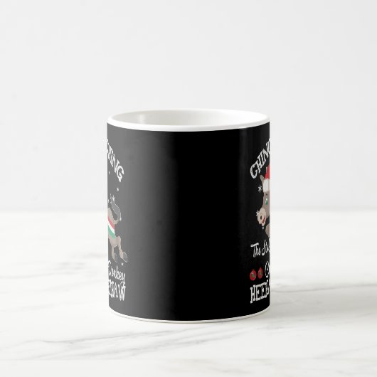 Dominick The Kerstman Donkey Italiaans kerstcadeau Koffiemok (Center)