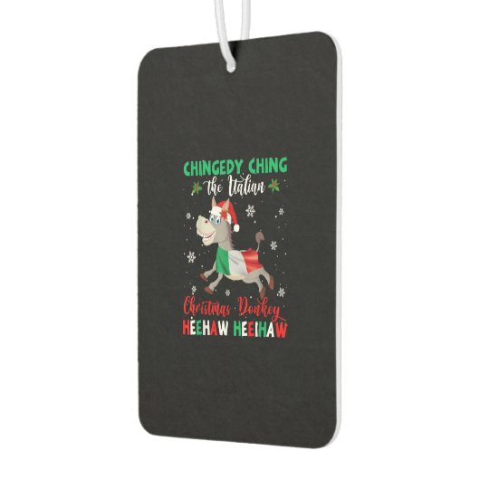 Dominick The Kerstman Donkey-Italiaanse Donkey Luchtverfrisser (Links)