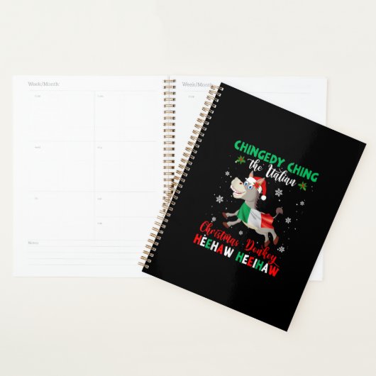 Dominick The Kerstman Donkey-Italiaanse Donkey Planner (Display)