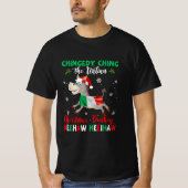 Dominick The Kerstman Donkey-Italiaanse Donkey T-shirt (Voorkant)
