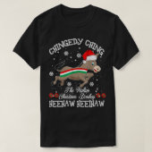 Dominick The Kerstman Donkey Italy Donkey Chris T-shirt (Design voorkant)