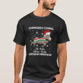 Dominick The Kerstman Donkey Italy Donkey Chris T-shirt (Voorkant)