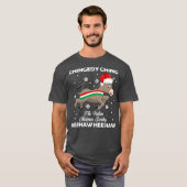 Dominick The Kerstman DonkeyItaly Donkey Gift T-shirt (Voorkant volledig)