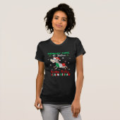 Dominick The Kerstmis Donkey-Italy Donkey Chris T-shirt (Voorkant volledig)