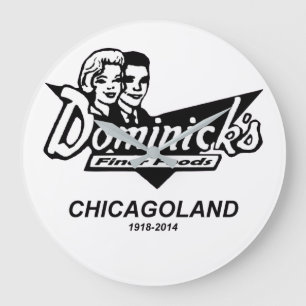 Dominick's Finer Foods, Chicago en Suburbs, IL Grote Klok