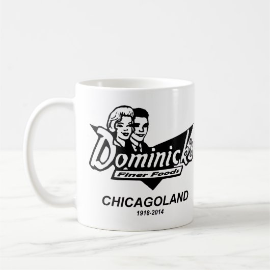 Dominick's Finer Foods, Chicago en Suburbs, IL Koffiemok (Links)