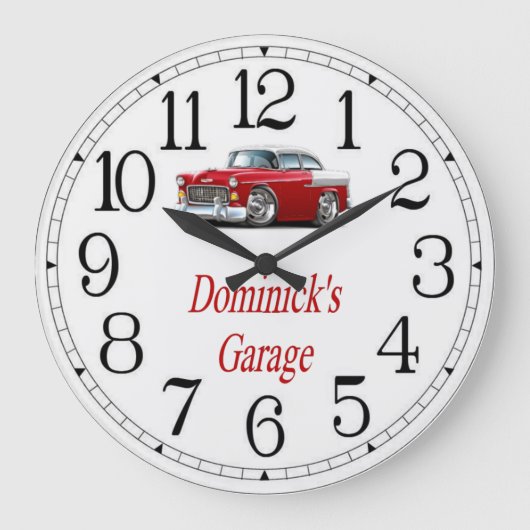 Dominick's Klassieke autobus Garage Grote Klok (Voorkant)
