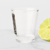 Dominicus Castiliaans Katholiek priester Shot Glas (Rechts)