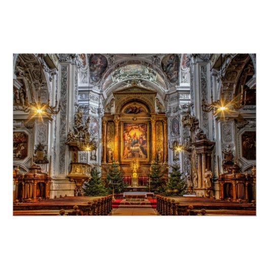 Dominikanerkirche St. Maria Rotunda Poster (Voorkant)