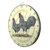 Dominique Chickens Dartbord (Voorkant Rechts)