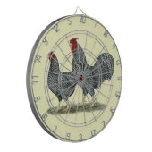 Dominique Chickens Dartbord (Voorkant Links)