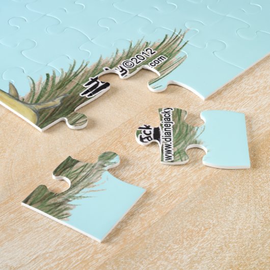 Dominique Chickens Legpuzzel (Zijkant)