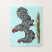 Dominique Chickens Legpuzzel (Verticaal)