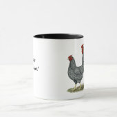 Dominique Chickens Mok (Midden)