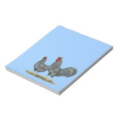 Dominique Chickens Notitieblok (Linkerzijde)