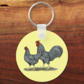 Dominique Chickens Sleutelhanger (Voorkant)