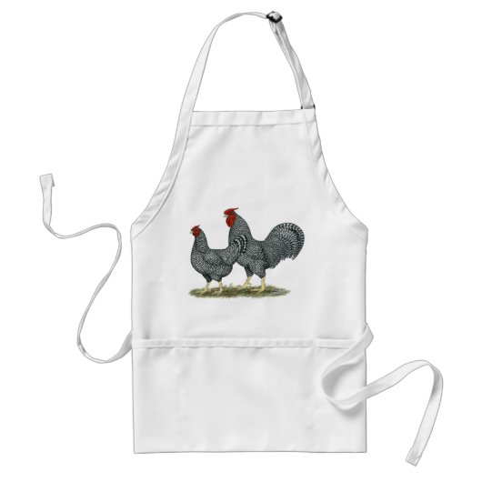 Dominique Chickens Standaard Schort (Voorkant)