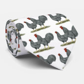 Dominique Chickens Stropdas (Opgerold)