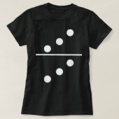 Domino 3 en 3 Matching Halloween Group Costumes 3 T-shirt (Design voorkant)