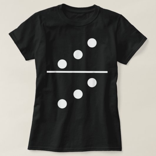 Domino 3 en 3 Matching Halloween Group Costumes 3 T-shirt (Design voorkant)