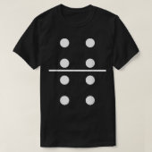 Domino 4 en 4 Matching Halloween Group Costumes 4 T-shirt (Design voorkant)