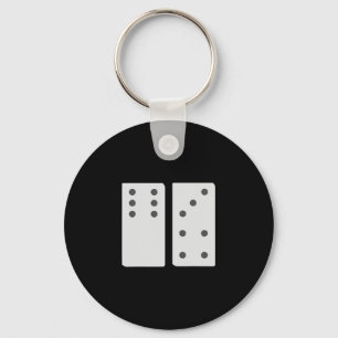 Domino 67 Matching Groep Grappige 6 En 7 Nummer Te Sleutelhanger