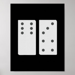 Domino 67 Matching Group Grappige 6 En 7 Nummer Te Poster