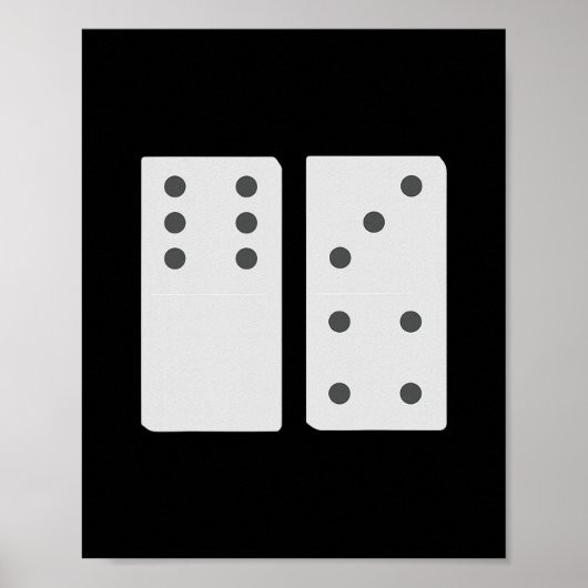 Domino 67 Matching Group Grappige 6 En 7 Nummer Te Poster (Voorkant)