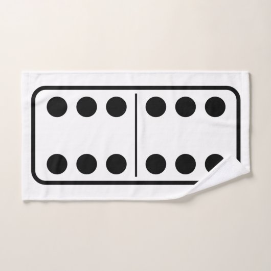 Domino 6 6 handdoek (Handdoek)