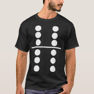 Domino 6 en 6 Matching Halloween Group Costumes 6 T-shirt