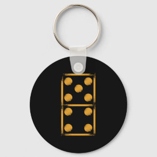 Domino 9 Dominoes Tiles Puzzler Game Gift Sleutelhanger